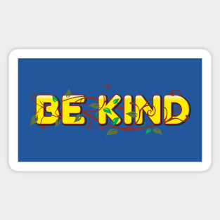 Be Kind. Humanity. Motivational. Inspirational Design Sticker